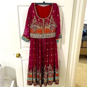 Pakistani Indian Bridal Wedding Lehnga Dress